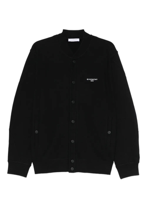 Givenchy buttoned bomber jacket - Black