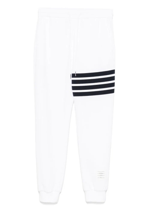 Thom Browne 4-Bar stripe track trousers - White