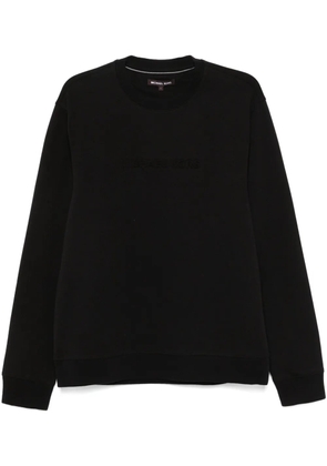 Michael Kors logo-embossed sweatshirt - Black