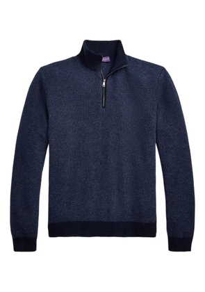 Ralph Lauren Purple Label half-zip jumper - Blue