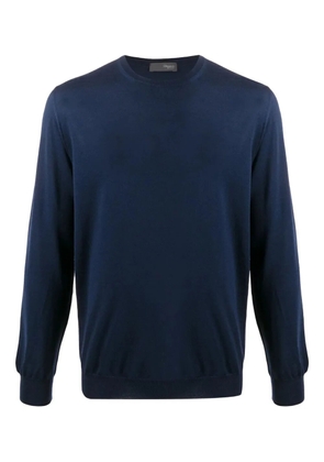 Drumohr round neck knit sweater - Blue