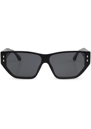 Isabel Marant Eyewear geometric-frame sunglasses - Black