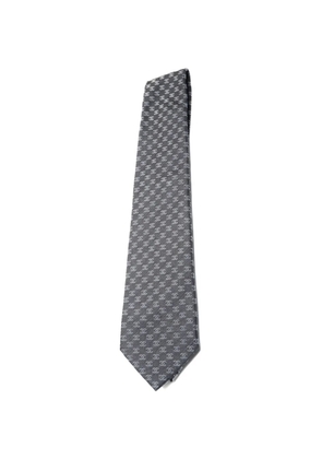 CHANEL Pre-Owned 2015-2025 CC-logo pattern tie - Grey