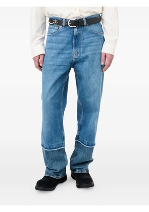 OUR LEGACY frayed-details jeans - Blue