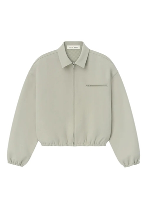 FEAR OF GOD ESSENTIALS zip-up canvas jacket - Neutrals