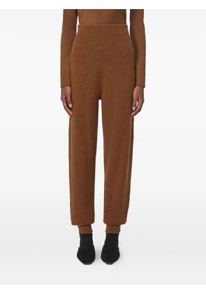 Max Mara ribbed-knit wool trousers - Brown
