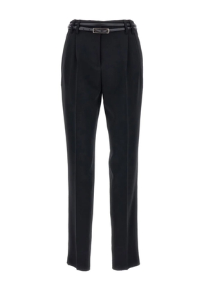 Max Mara Gisella belted trousers - Black