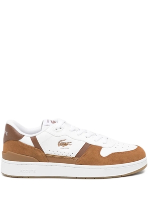 Lacoste T-Clip set leather trainers - White
