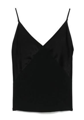 Forte Forte satin-finish top - Black