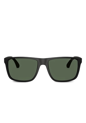 Emporio Armani square-frame sunglasses - Black