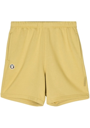 AAPE BY *A BATHING APE® Milo-patch track shorts - Yellow