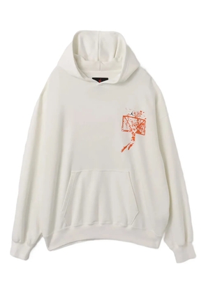 Jordan graphic-print hoodie - Neutrals