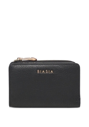 BIASIA logo-lettering wallet - Black