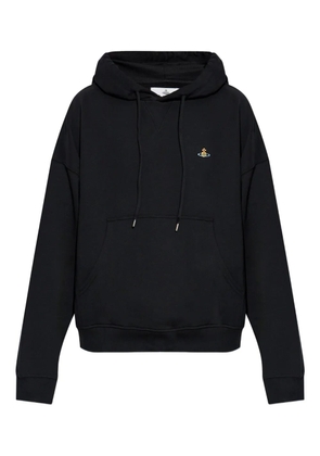 Vivienne Westwood Orb-embroidered hoodie - Black