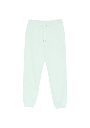Gant drawstring-fastening logo-embroidered track pants - Green