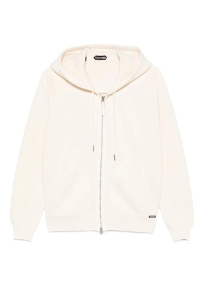 TOM FORD zip-up hoodie - Neutrals