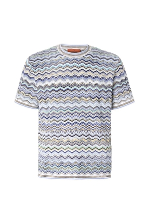 Missoni zigzag pattern T-shirt - White