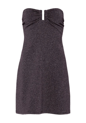 ERES Bronzage strapless mini dress - Metallic