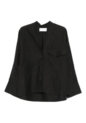 Christian Wijnants Tariez V-neck shirt - Grey