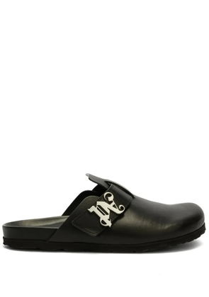 Palm Angels PA-logo slippers - Black