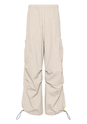 BARROW panelled cotton wide-leg trousers - Neutrals