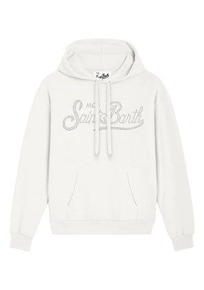 MC2 Saint Barth Virginia strass-print hoodie - White
