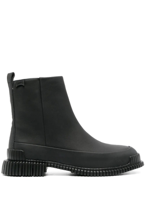 Camper Pix ankle leather boots - Black