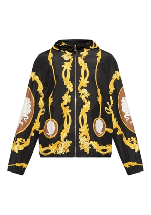 Versace Cameo hooded jacket - Black