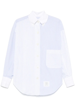 Thom Browne pinstriped poplin shirt - Blue