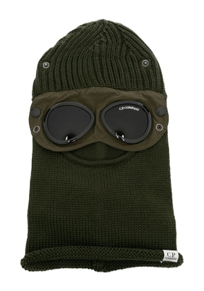 C.P. Company Goggles-detail merino-wool balaclava - Green