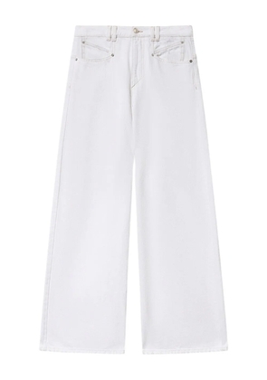 ISABEL MARANT Lemony pocket jeans - White
