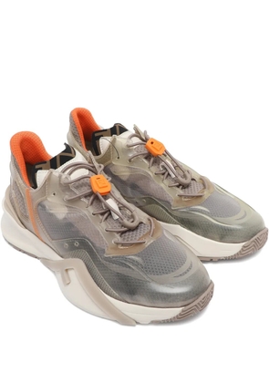 Fendi Pre-Owned lace-up sneakers - White