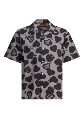 Human Made heart-print shirt - Grey