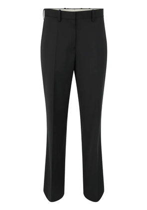 Helmut Lang straight-leg virgin wool trousers - Black