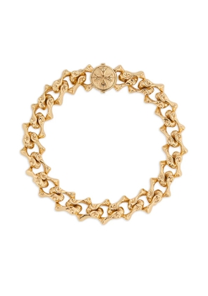 Emanuele Bicocchi Sharp chain logo bracelet - Gold