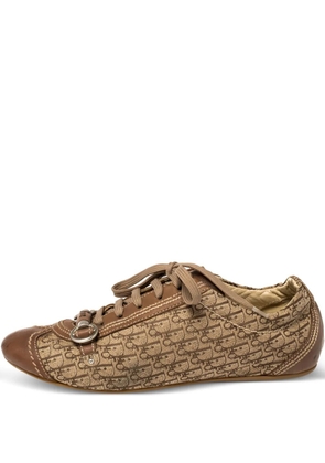 Christian Dior Pre-Owned Diorissimo sneakers - Brown