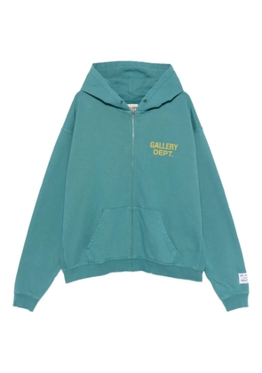 GALLERY DEPT. zip hooded sweatshirt - Green