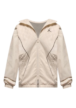 Jordan logo-embroidered jacket - Neutrals