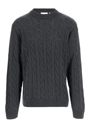 Carhartt WIP cable-knit crew-neck sweater - Grey
