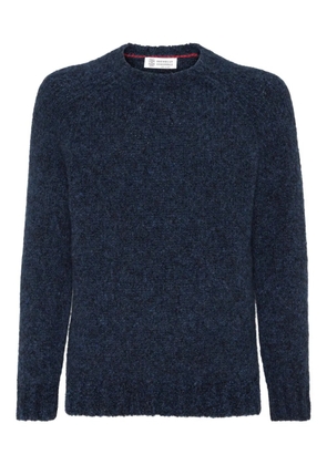 Brunello Cucinelli ribbed sweater - Blue