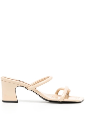 Reike Nen Noodle 60mm leather sandals - Neutrals