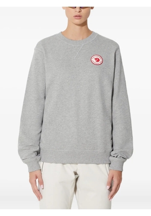 Fjällräven logo-patch sweatshirt - Grey