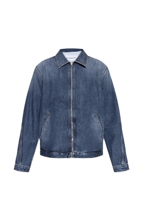 Givenchy zip-up cotton jacket - Blue