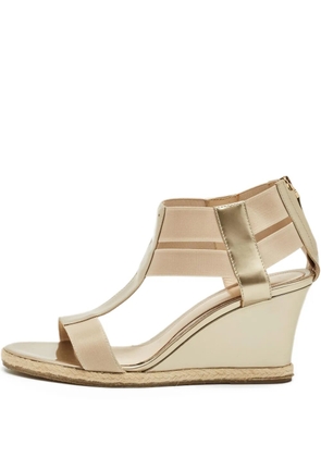 Fendi Pre-Owned t-strap round-toe espadrilles - Neutrals