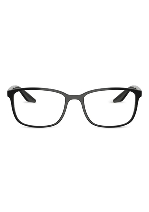 Prada Linea Rossa rectangle-frame glasses - Black
