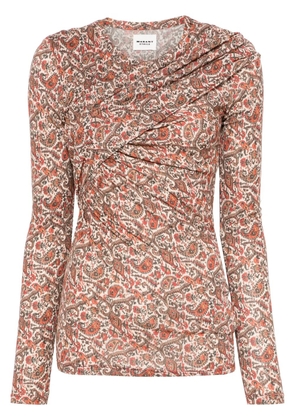 MARANT ÉTOILE Dressi top - Red