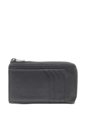 Saint Laurent Pre-Owned 2000s leather key ring purse - Black