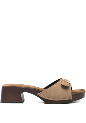 KHAITE 50mm Britt sandals - Neutrals