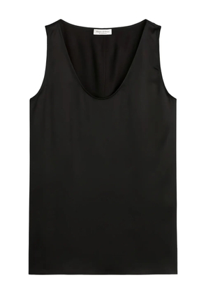 Marc O'Polo satin-effect sleeveless tank top - Black