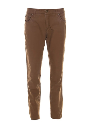 Roberto Cavalli Vintage 2005 cotton trousers - Brown